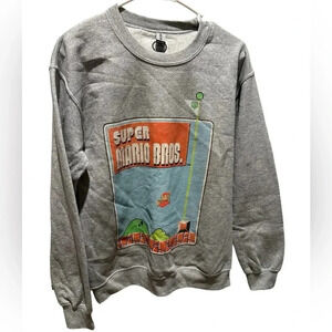 Nintendo Men's Vintage Mario Fly Screen Sweatshirt